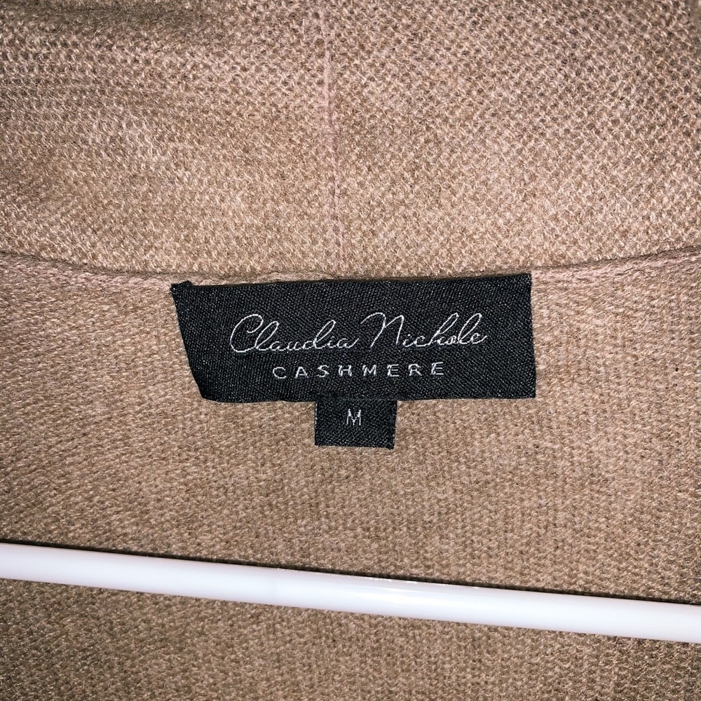 Cashmere long cardigan